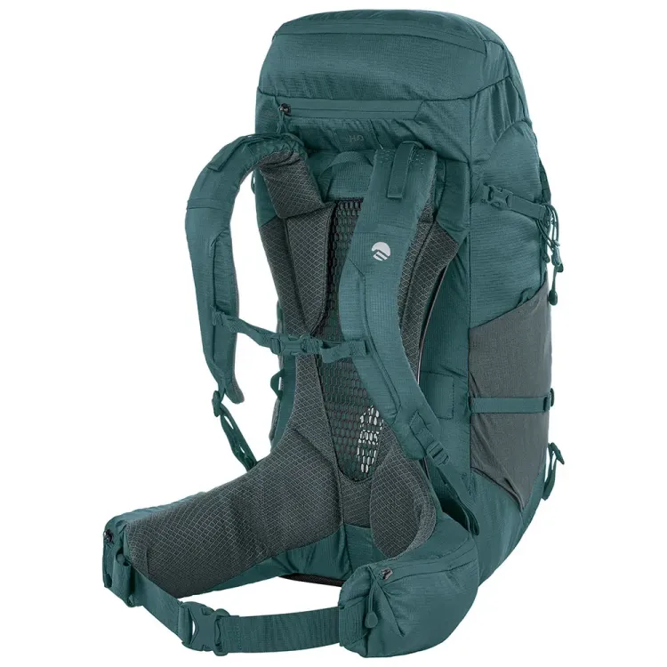 FERRINO MOCHILA FINISTERRE 48L TURQUESA VISTA TRASERA,ARISTARUN