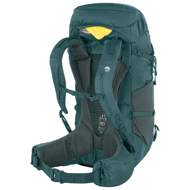 FERRINO MOCHILA FINISTERRE 48L TURQUESA VISTA TRASERA 2 ,ARISTARUN