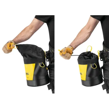 PETZL BOLSA PARA HERRAMIENTAS TOOLBAG 6L VISTA APERTURA,ARISTARUN