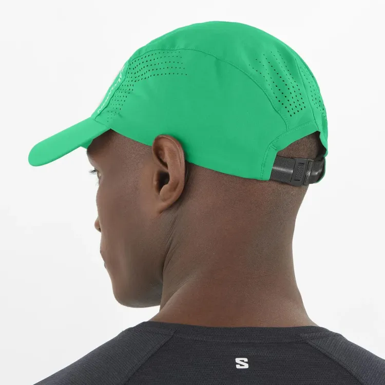 SALOMON GORRA SHAKEOUT VERDE VISTA TRASERA,ARISTARUN