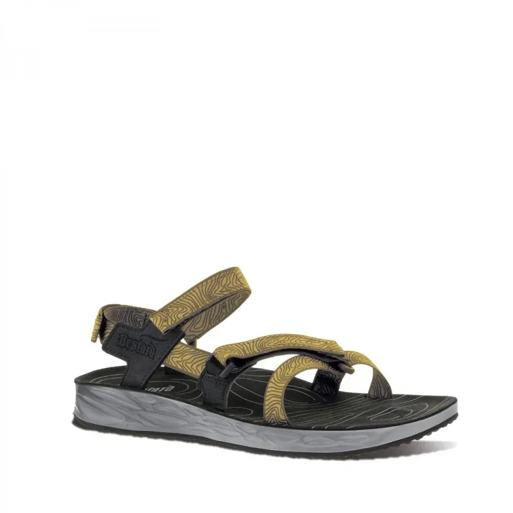 BESTARD TRAIL SANDALIA AMARILLO NEGRO VISTA DELANTERA,ARISTARUN