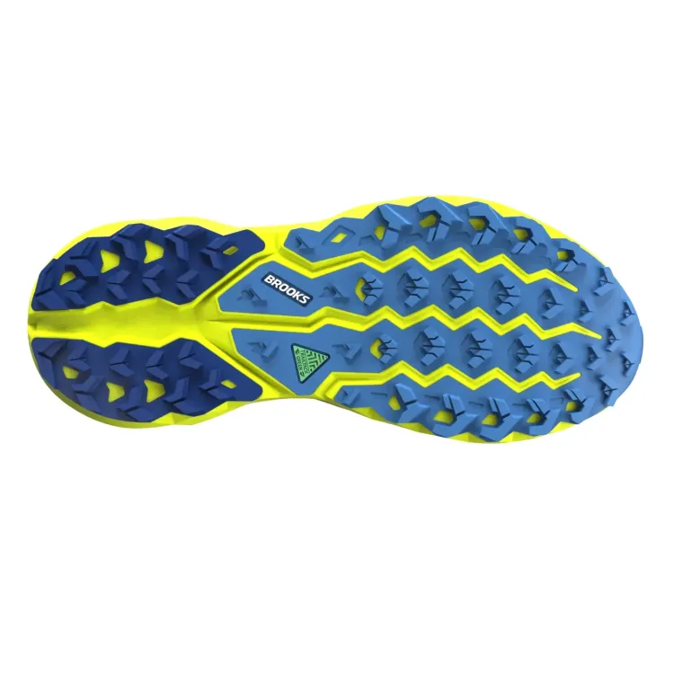 BROOKS CASCADIA 19 ZAPATILLA TRAIL HOMBRE VISTA SUELA,ARISTARUN