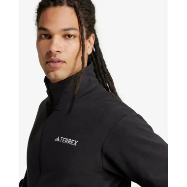 ADIDAS TERREX FORRO POLAR MULTI ESSENTIALS FLEECE NEGRO VISTA PECHO,ARISTARUN