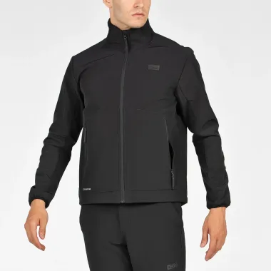 +8000 ANORACK ODREI 005 NEGRO HOMBRE VISTA POSE, ARISTARUN