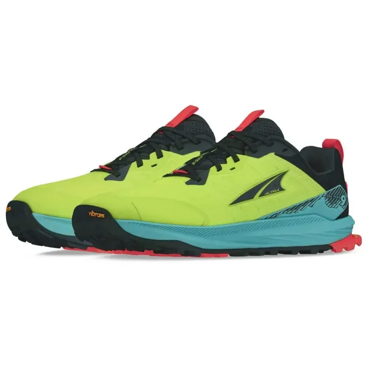 ALTRA LONE PEAK 9+ LIME ZAPATILLA TRAIL HOMBRE VISTA PAREJA,ARISTARUN