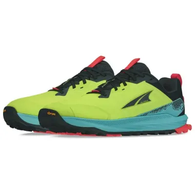 ALTRA LONE PEAK 9+ LIME ZAPATILLA TRAIL HOMBRE VISTA PAREJA,ARISTARUN