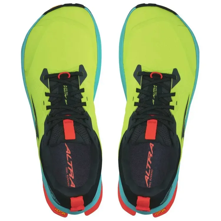 ALTRA LONE PEAK 9+ LIME ZAPATILLA TRAIL HOMBRE VISTA SUPERIOR,ARISTARUN