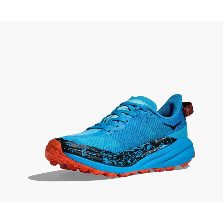 HOKA SPEEDGOAT 6 ZAPATILLA TRAIL RUNNING MUJER VISTA FRONTAL,ARISTARUN