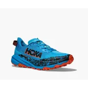 HOKA SPEEDGOAT 6 AZUL ZAPATILLAS TRAIL RUNNING MUJER