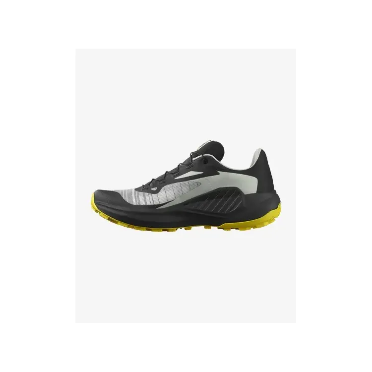 SALOMON GENESIS ZAPATILLA TRAIL RUNNING NEGRO AMARILLO HOMBRE, VISTA INTERIOR,ARISTARUN