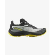 SALOMON GENESIS BLACK YELLOW MEN TRAIL RUNNING SHOES