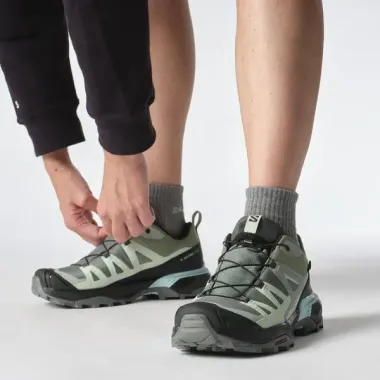 SALOMON X ULTRA 360 GORE-TEX ZAPATILLAS TREKKING MUJER VISTA DELANTERA,ARISTARUN