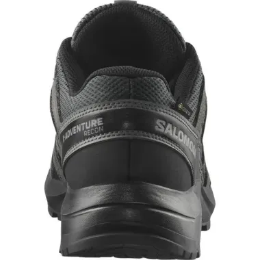 SALOMON ZAPATILLAS TREKKIN X-ADVENTURE RECON GORE-TEX GRIS HOMBRE VISTA TRASERA,ARISTARUN