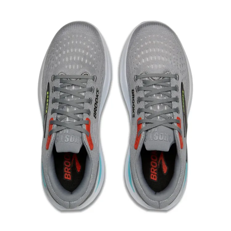 BROOKS GHOST MAX 3 GRIS AZUL ZAPATILLA RUNNING HOMBRE VISTA SUPERIOR,ARISTARUN
