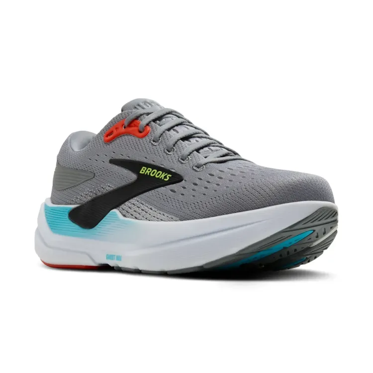 BROOKS GHOST MAX 3 GRIS AZUL ZAPATILLA RUNNING HOMBRE VISTA PORTADA,ARISTARUN