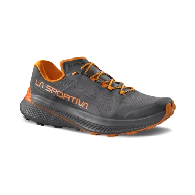 LA SPORTIVA PRODIGIO ZAPATILLAS TRAIL HOMBRE GRIS NARANJA VISTA PORTADA,ARISTARUN