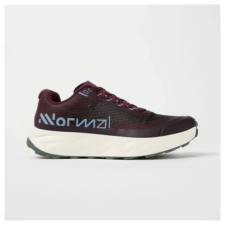 NNORMAL KJERAG 02 ZAPATILLAS TRAIL RUNNING BURGUNDY VISTA EXTERIOR,ARISTARUN