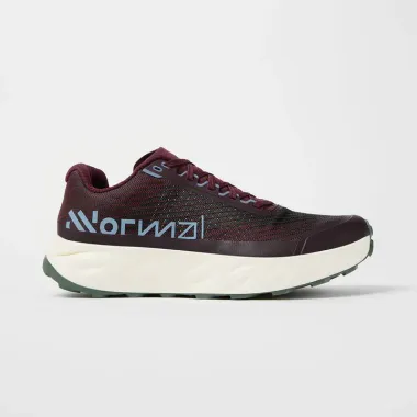NNORMAL KJERAG 02 ZAPATILLAS TRAIL RUNNING BURGUNDY VISTA EXTERIOR,ARISTARUN