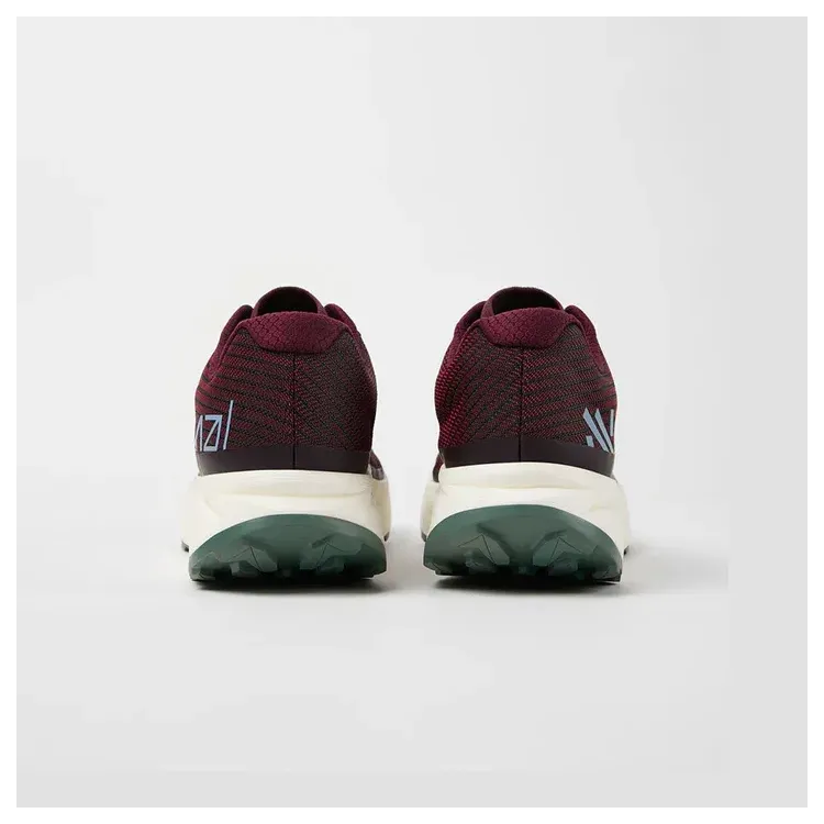 NNORMAL KJERAG 02 ZAPATILLAS TRAIL RUNNING BURGUNDY VISTA TRASERA,ARISTARUN