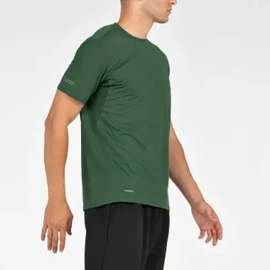 +8000 TIRREL VERDE CAMISETA MANGA CORTA HOMBRE VISTA LATERAL,ARISTARUN