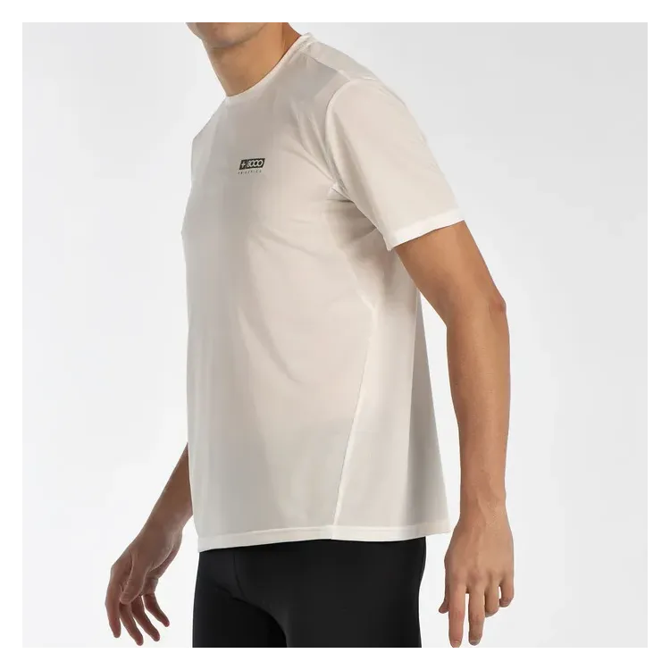 +8000 TIRREL BLANCO CAMISETA MANGA CORTA HOMBRE VISTA LATERAL,ARISTARUN