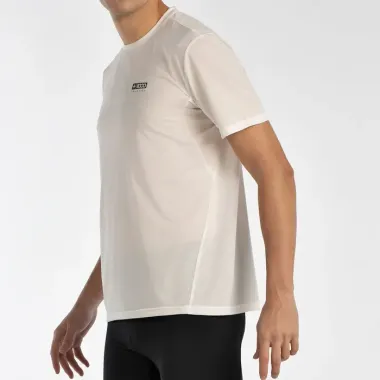 +8000 TIRREL BLANCO CAMISETA MANGA CORTA HOMBRE VISTA LATERAL,ARISTARUN