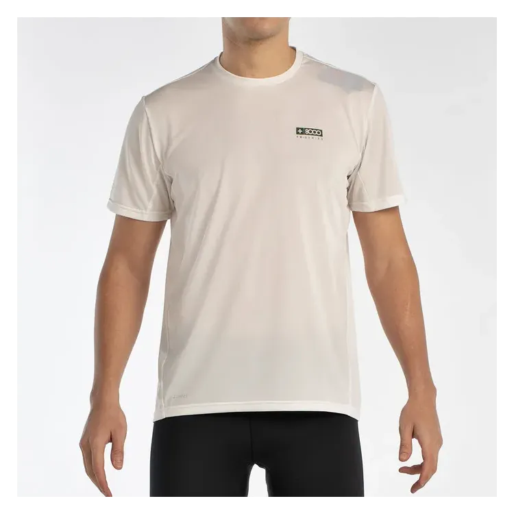 +8000 TIRREL BLANCO CAMISETA MANGA CORTA HOMBRE VISTA DELANTERA,ARISTARUN