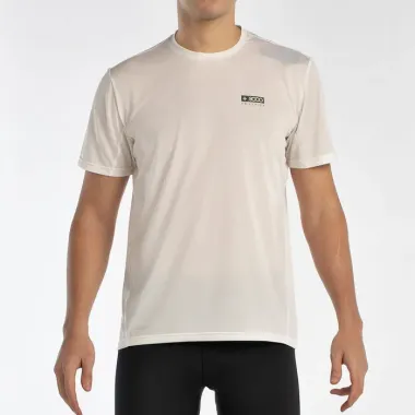 +8000 TIRREL BLANCO CAMISETA MANGA CORTA HOMBRE VISTA DELANTERA,ARISTARUN