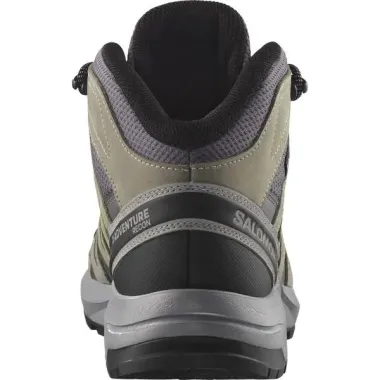 SALOMON BOTAS TREKKING X-ADVENTURE RECON GTX MUJER VISTA TRASERA,ARISTARUN