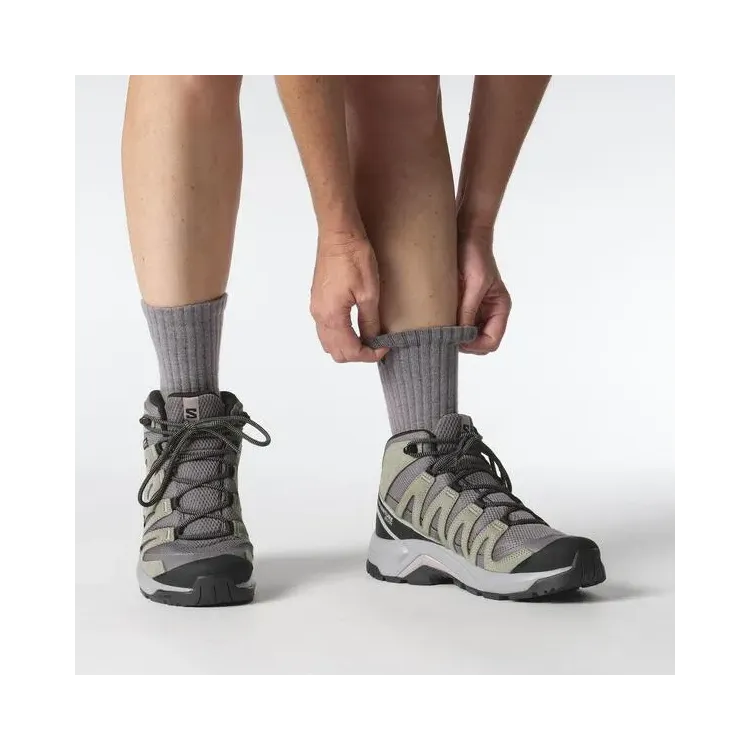 SALOMON BOTAS TREKKING X-ADVENTURE RECON GTX MUJER VISTA FRONTAL,ARISTARUN