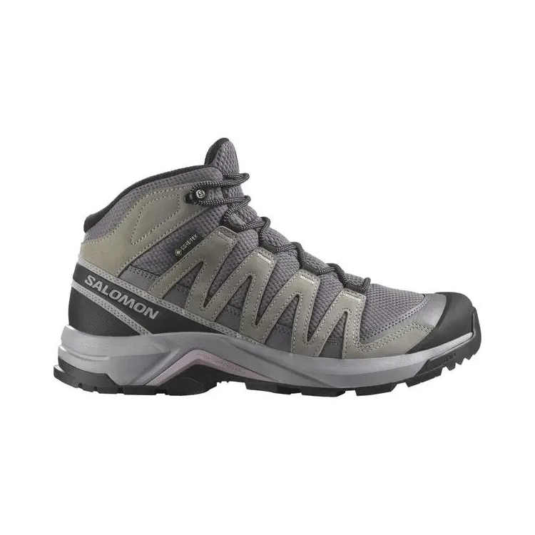 SALOMON BOTAS TREKKING X-ADVENTURE RECON GTX MUJER VISTA EXTERIOR,ARISTARUN