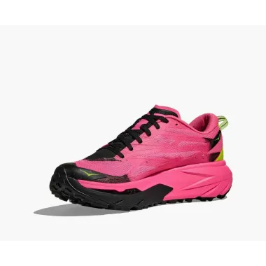 HOKA MAFATE 5 ROSA ZAPATILLA TRAIL RUNNING MUJER VISTA DELANTERA,ARISTARUN