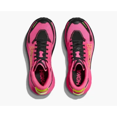 HOKA MAFATE 5 ROSA ZAPATILLA TRAIL RUNNING MUJER VISTA SUPERIOR,ARISTARUN