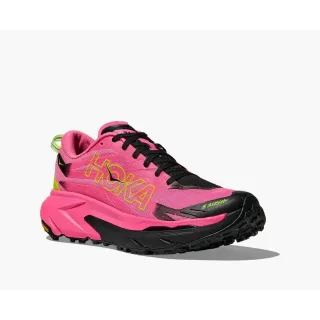 HOKA MAFATE 5 ROSA ZAPATILLA TRAIL RUNNING MUJER VISTA FRONTAL,ARISTARUN