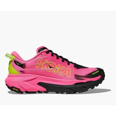 HOKA MAFATE 5 ROSA ZAPATILLA TRAIL RUNNING MUJER VISTA PORTADA,ARISTARUN