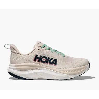 HOKA SKYFLOW ROSA PASTEL ZAPATILLAS RUNNING MUJER VISTA EXTERIOR,ARISTARUN