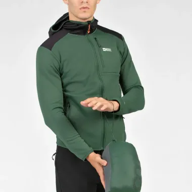 +8000 MESI NEGRO VERDE CAPA MEDIA HOMBRE VISTA LATERAL,ARISTARUN