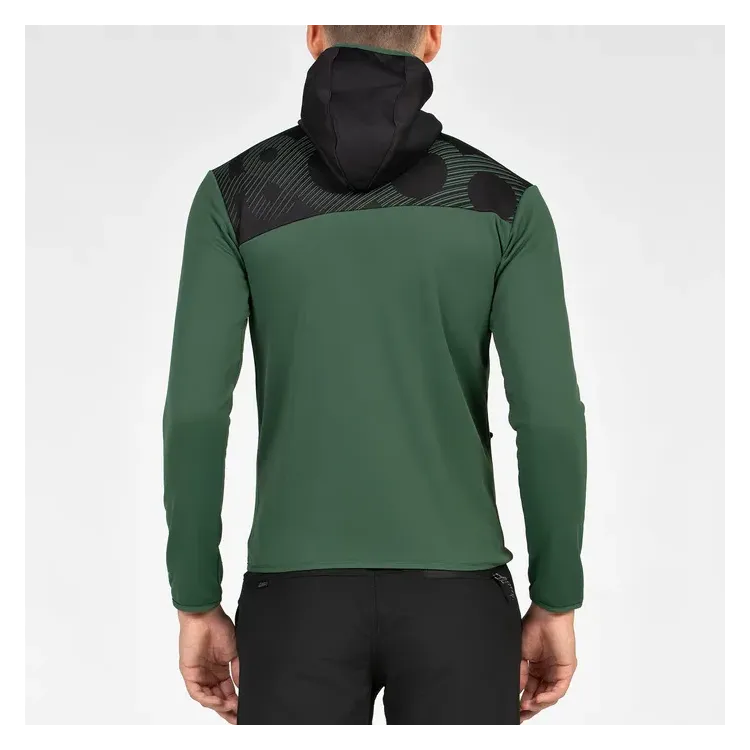 +8000 MESI NEGRO VERDE CAPA MEDIA HOMBRE VISTA TRASERA,ARISTARUN