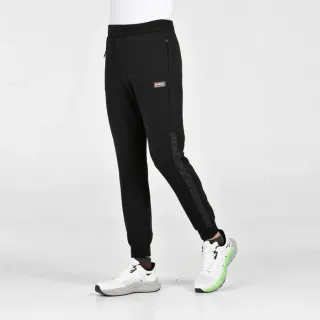 +8000 EYRIE NEGRO PANTALONES LARGOS DEPORTIVOS HOMBRE VISTA FRONTAL,ARISTARUN