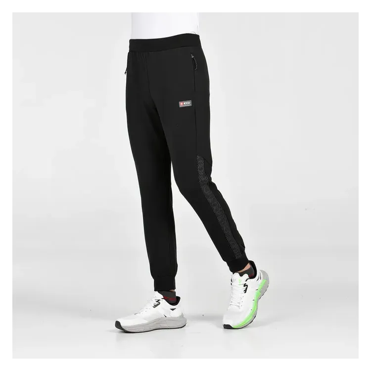 +8000 EYRIE NEGRO PANTALONES LARGOS DEPORTIVOS HOMBRE VISTA FRONTAL,ARISTARUN