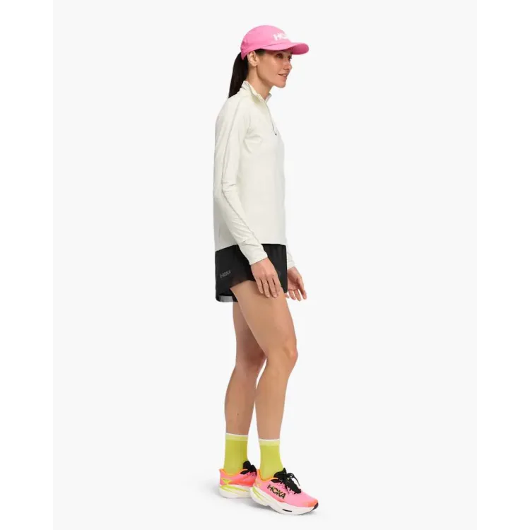 HOKA SUDADERA GLIDETECH QUARTER ZIP MUJER VISTA LATERAL,ARISTARUN