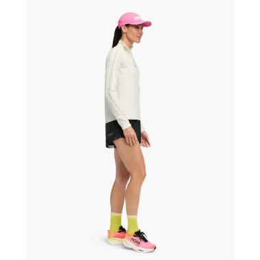 HOKA SUDADERA GLIDETECH QUARTER ZIP MUJER VISTA LATERAL,ARISTARUN
