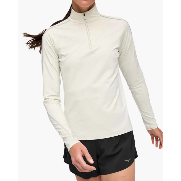 HOKA SUDADERA GLIDETECH QUARTER ZIP MUJER VISTA PECHO,ARISTARUN