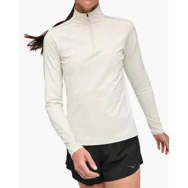 HOKA SUDADERA GLIDETECH QUARTER ZIP MUJER VISTA PECHO,ARISTARUN