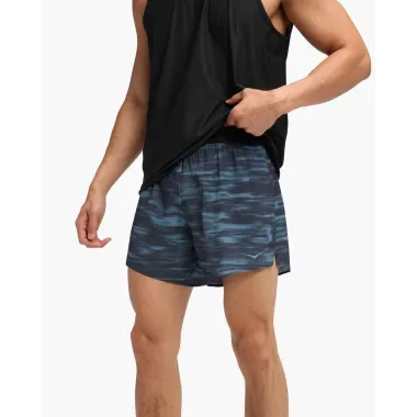 HOKA GLIDE SHORT PANTALONES CORTOS RUNNING HOMBRE VISTA FRONTAL,ARISTARUN