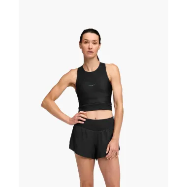 HOKA TOP DEPORTIVO RACE DAY NEGRO FRONTAL,ARISTARUN