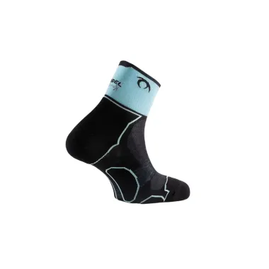 LURBEL DESAFÍO FOUR CALCETINES ANTIAMPOLLAS NEGRO AZUL VISTA TRASERA,ARISTARUN