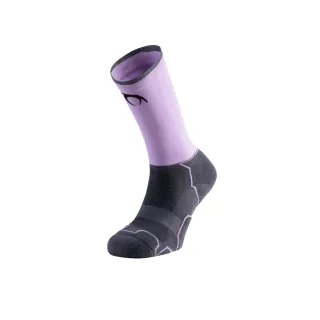 LURBEL DESAFIO FIVE COMPRESSION NEGRO MORADO CALCETINES RUNNING VISTA PORTADA,ARISTARUN
