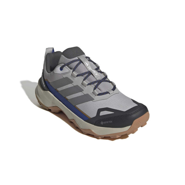 ZAPATILLAS ADIDAS TERREX SKYCHASER GORE-TEX GRIS AZUL HOMBRE VISTA DIAGONAL,ARISTARUN