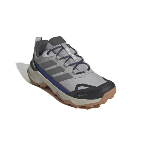 ZAPATILLAS ADIDAS TERREX SKYCHASER GORE-TEX GRIS AZUL HOMBRE VISTA DIAGONAL,ARISTARUN